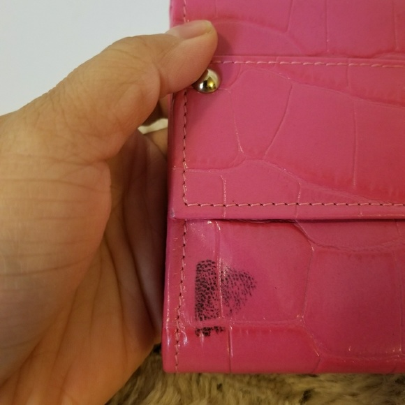 Authentic Jimmy Choo leather clutch wallet - Picture 2 of 6